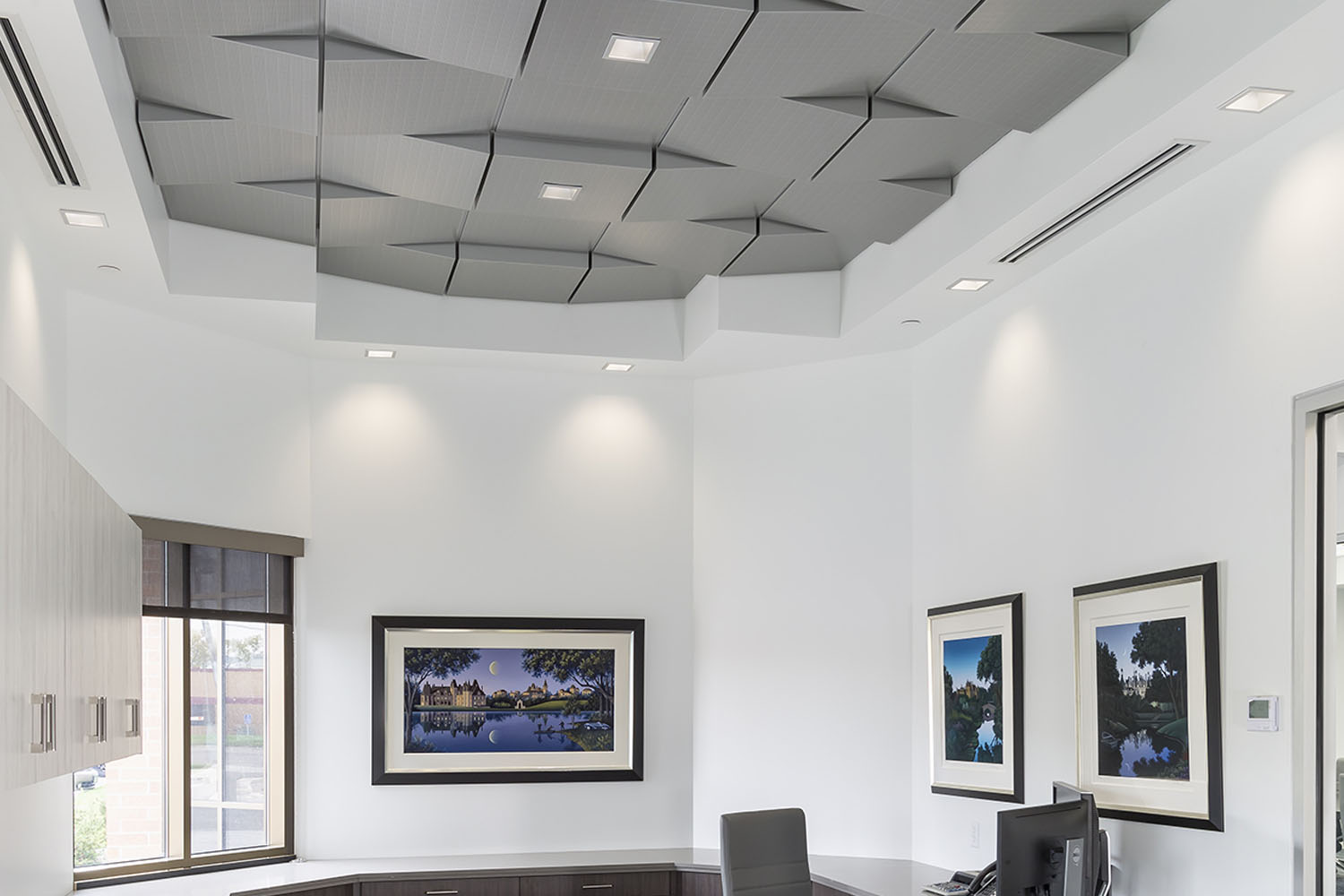 لوحات جيوميتركس المعدنية ثلاثية الأبعاد من يو إس جي